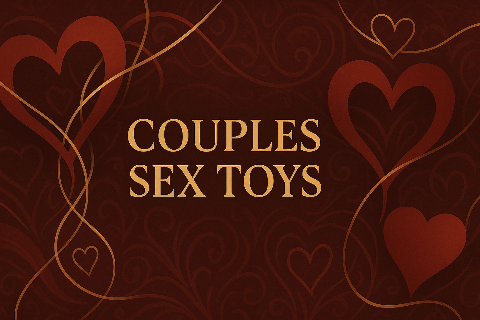 Couples Sex Toys Collection Banner - Adult Toys for Couples MyNookie Australia