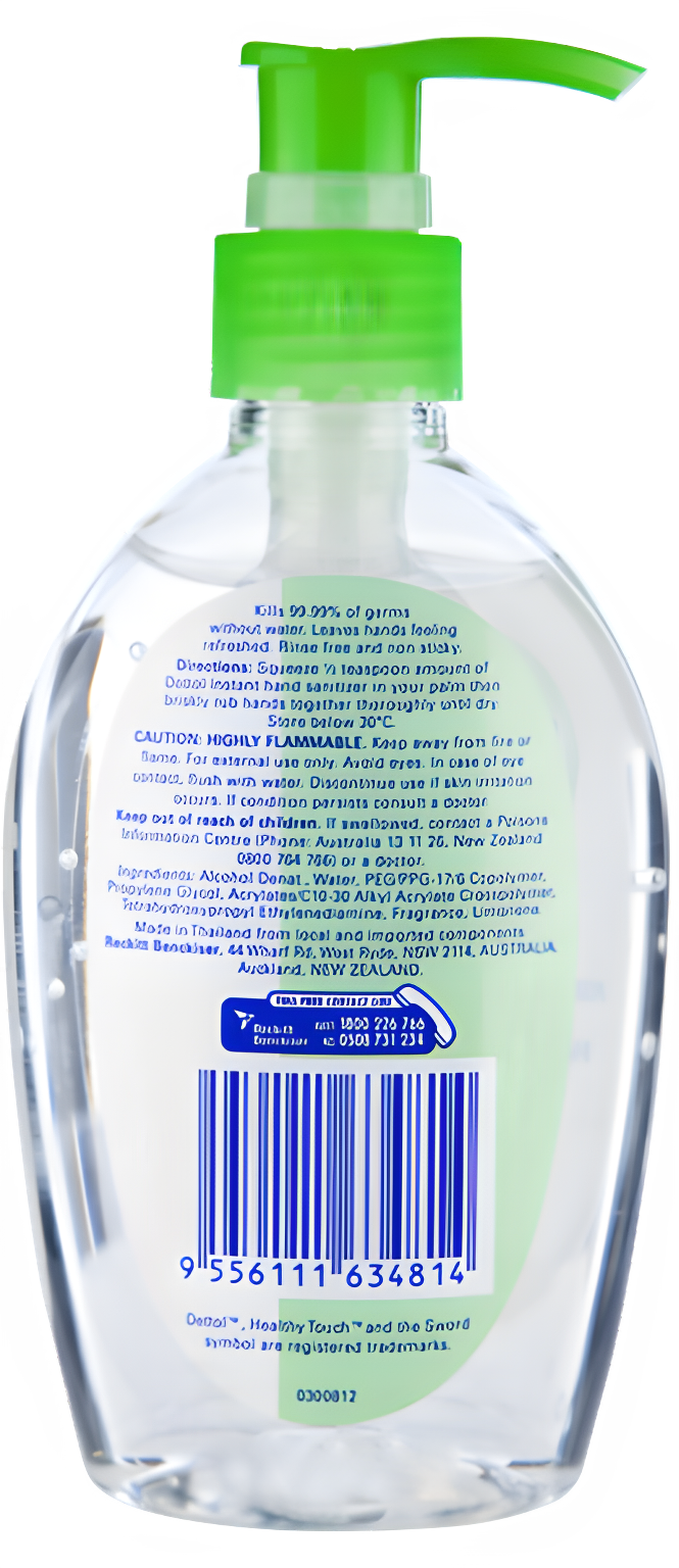 Dettol Antibacterial Instant Hand Sanitiser (200mL)