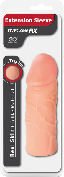 6" Extension Sleeve (Flesh)