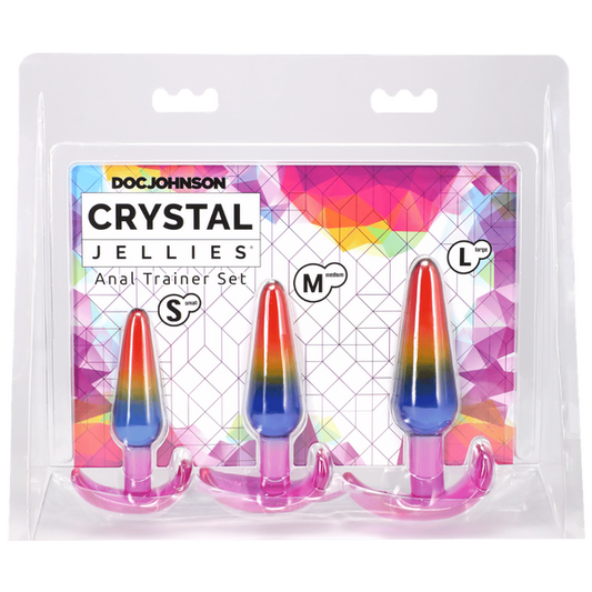 Anal Trainer Set - Rainbow - S/M/L