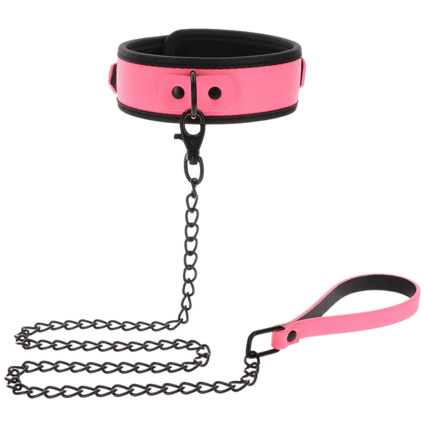 Glow Collar and Chain Leash