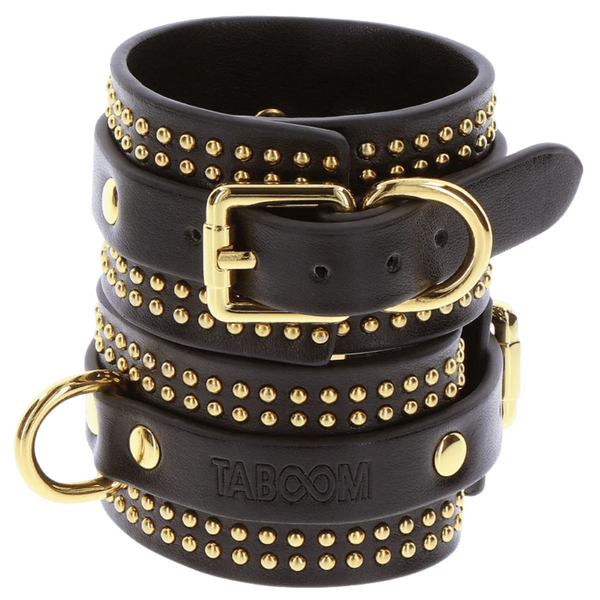 Studded Wrist Cuffs Set