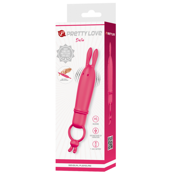 Bunny Finger Vibrator - Delia