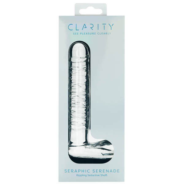 Glass Dildo - Seraphic Serenade