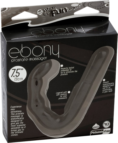 Ebony Prostate Massager