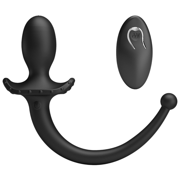 Remote Control Vibrating Butt Plug Tail