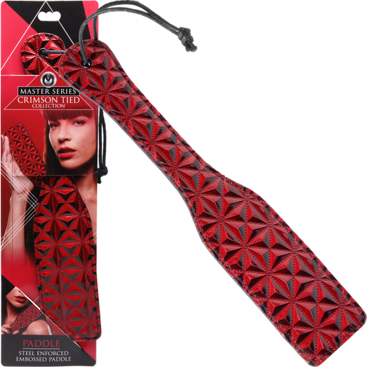 Crimson Tied Steel Enforced Spanking Paddle