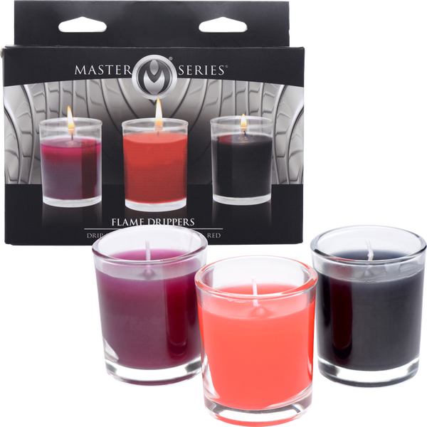 Flame Drippers Candle Set Designed For Wax Play