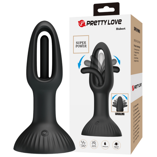Hubert - Vibrating / Wiggling Butt Plug