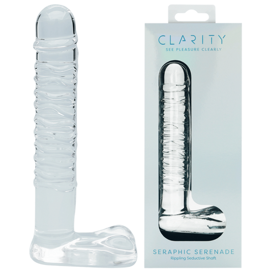 Glass Dildo - Seraphic Serenade