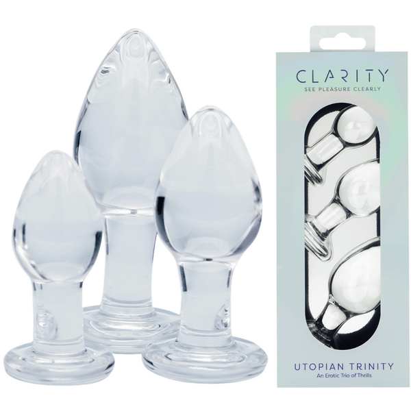 Glass Dildo - Utopian Trinity