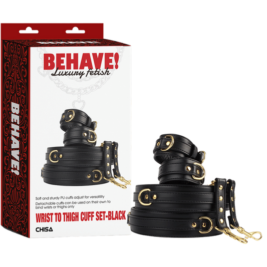 Wrist to Thigh Cuff Set