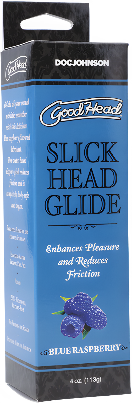 Slick Head Glide - Blue Raspberry - 4 Oz.