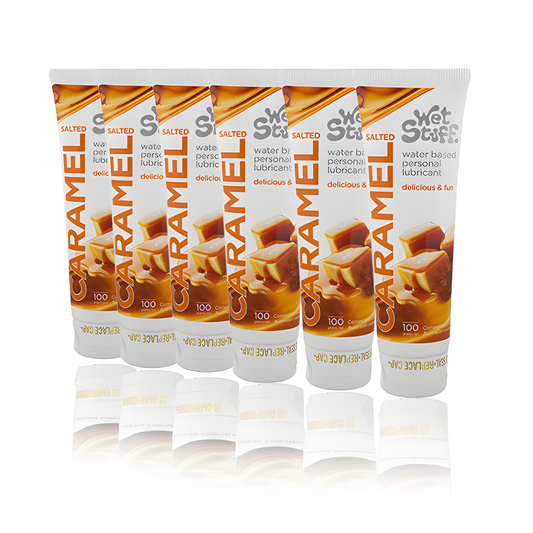 Wet Stuff Salted Caramel (6 X 100g Tube)