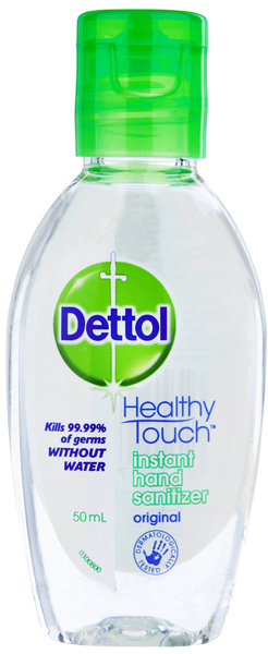 Dettol Antibacterial Instant Hand Sanitiser (50mL)