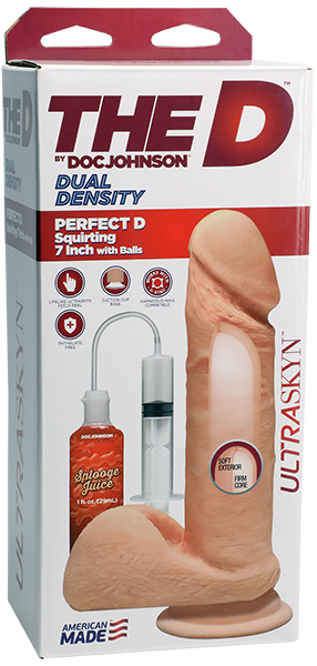 Perfect D Squirting - ULTRASKYN 7" (Flesh)