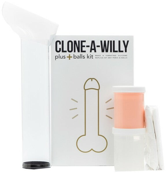 Clone-A-Willy Plus With Balls (Light Tone)