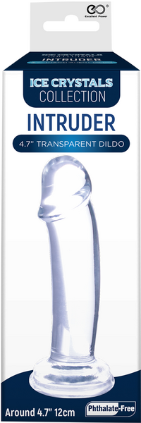 Intruder 4.7" Transparent Dildo