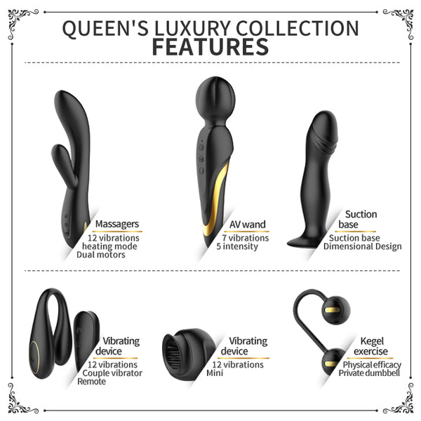 Mini Queen's Luxury Collection (Black)