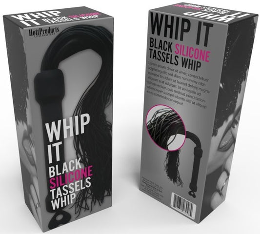 Whip It! Black Tassel Whip